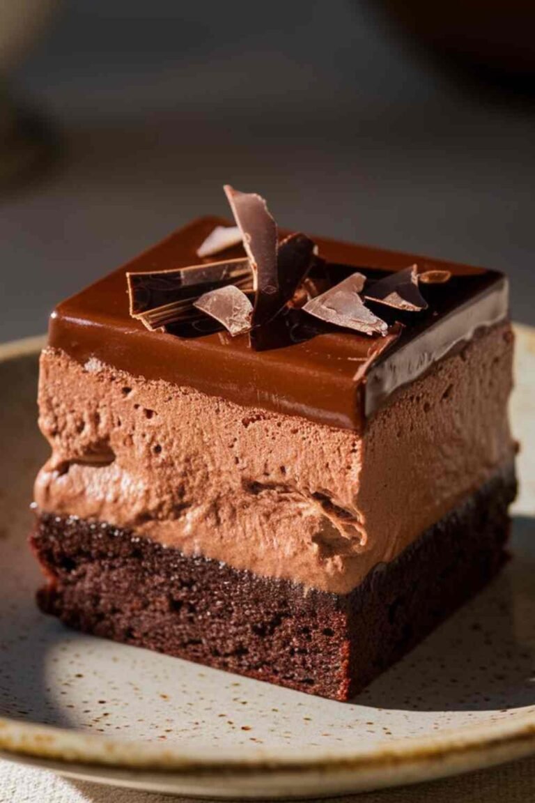 Chocolate Mousse Brownies