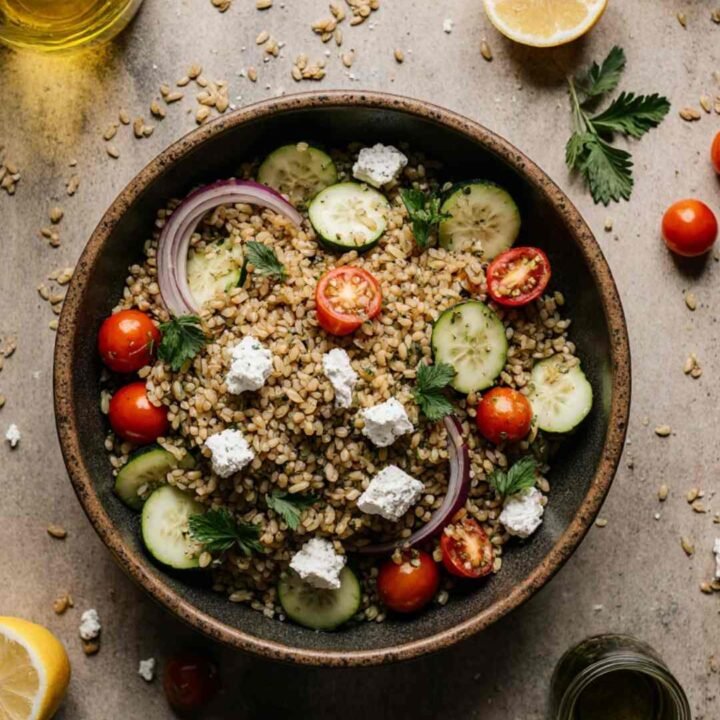 Easy Farro Salad Recipe