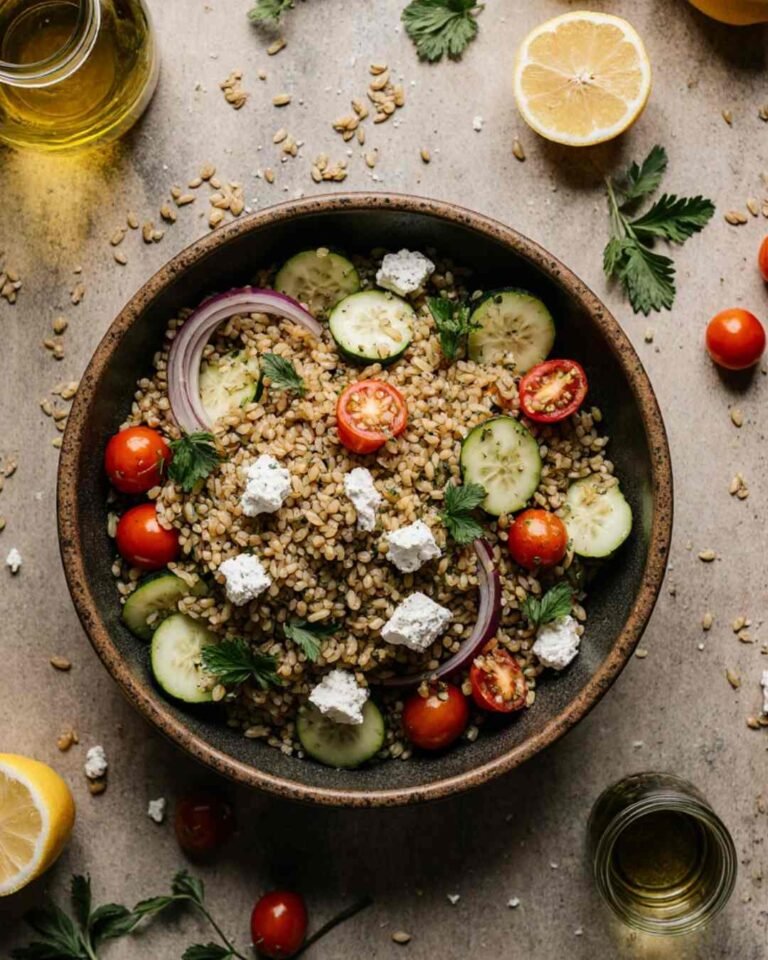 Easy Farro Salad Recipe