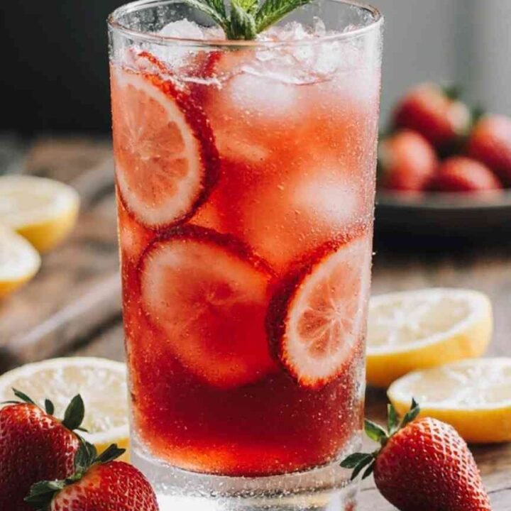 Easy Homemade Strawberry Lemonade