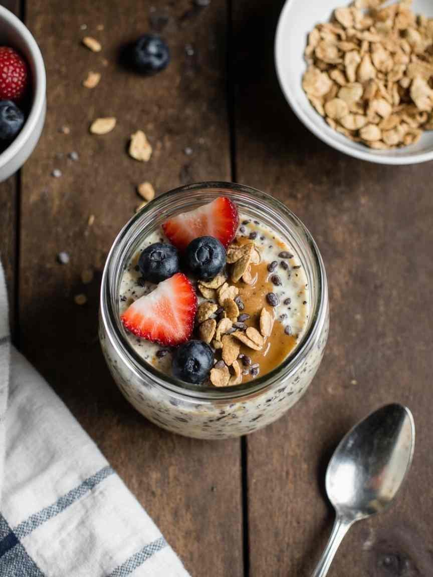 High-Protein Overnight Oats