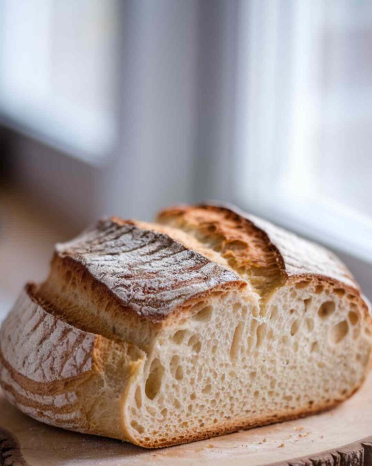 Easy Artisan Bread Recipe – No Knead, Bakery-Style Loaf at Home