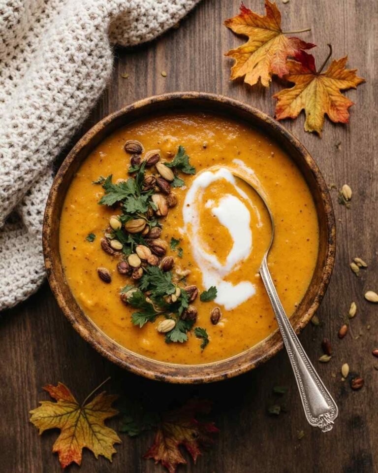 Cozy Fall Pumpkin Soup Recipe | Creamy & Comforting