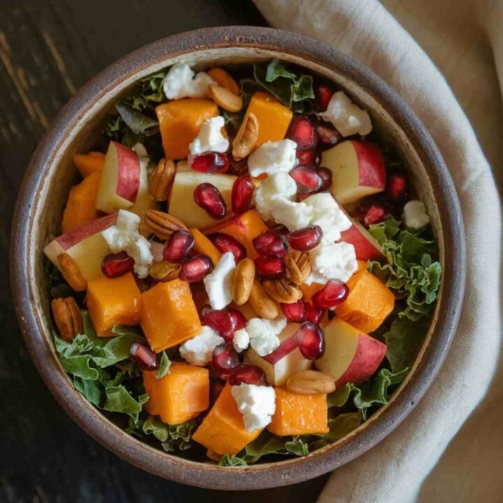 Fall Harvest Salad with Butternut Squash and Apple