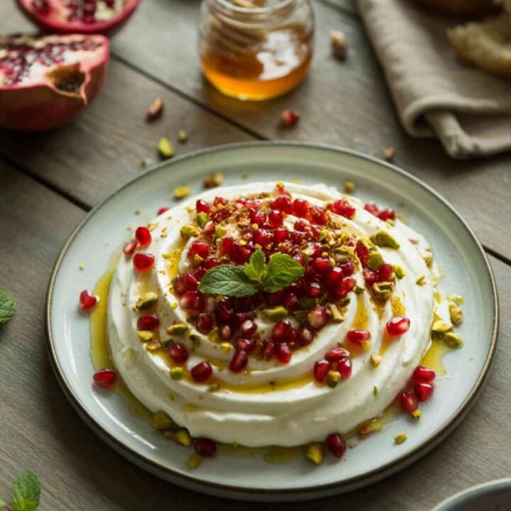 Pomegranate Pistachio Whipped Feta