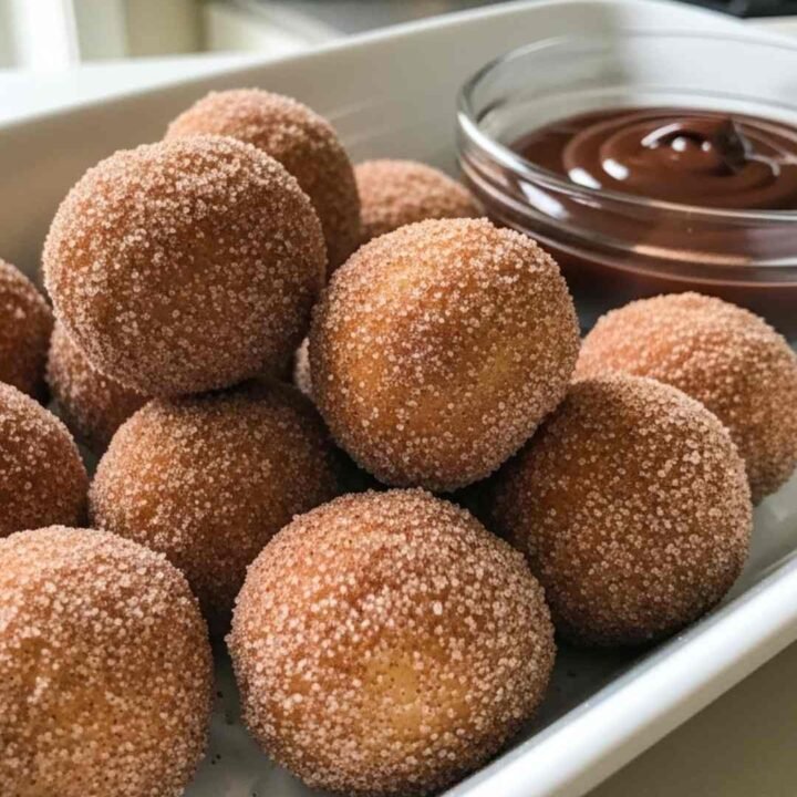 Sweet Air Fryer Churro Bites Recipe