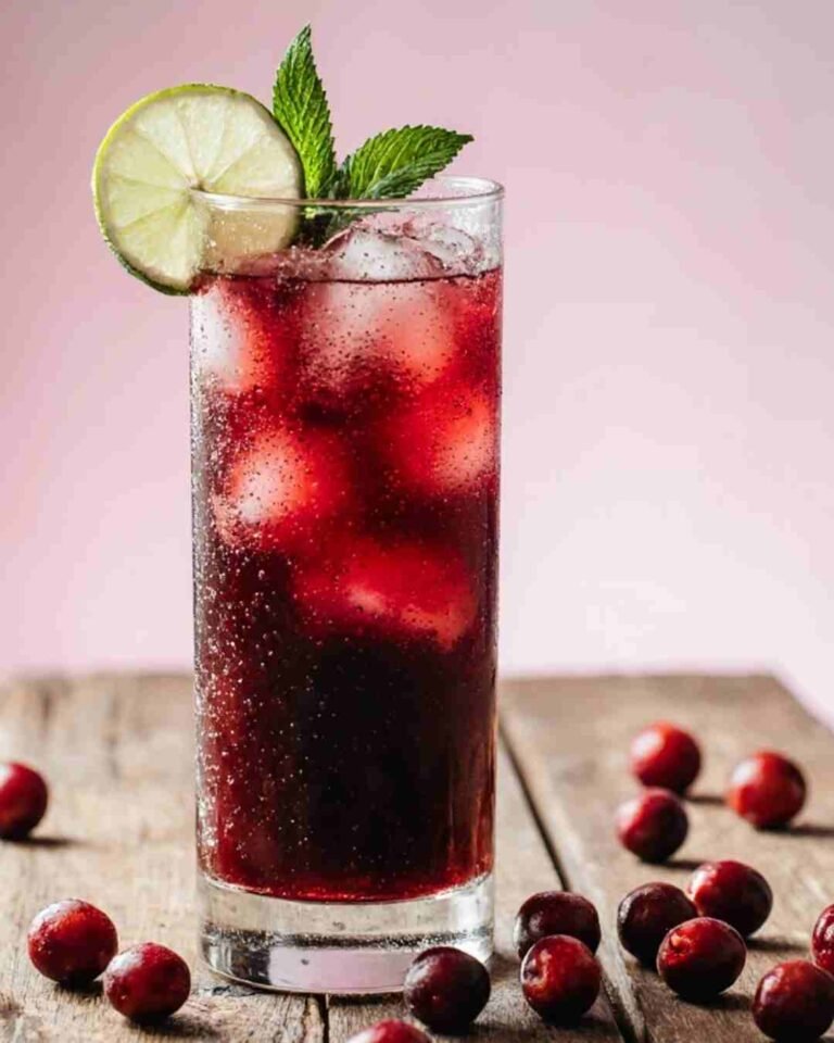 homemade cranberry juice