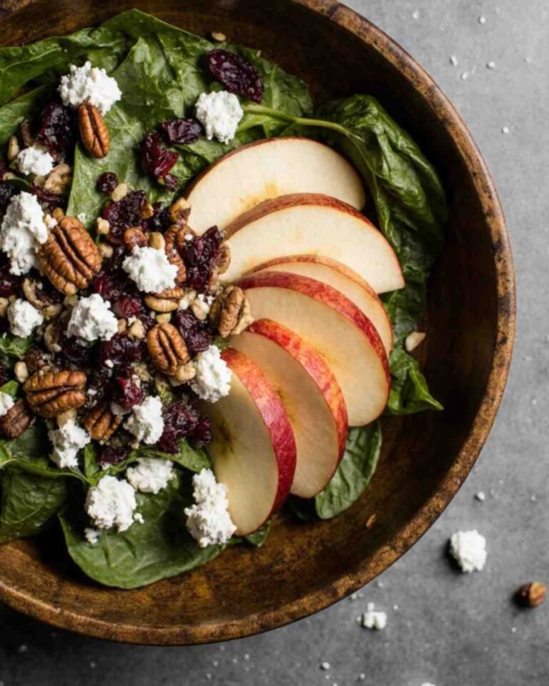 Harvest Honeycrisp Apple and Feta Salad
