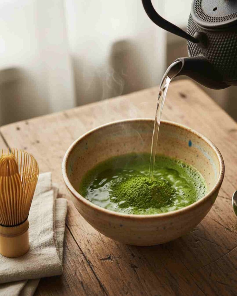 Cinnamon Matcha Latte Recipe