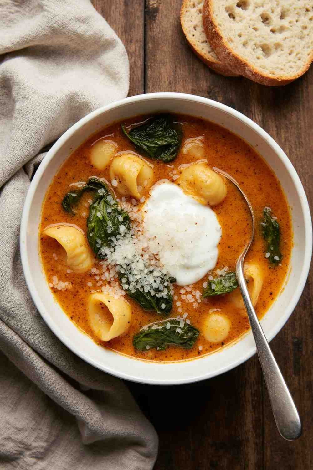 Creamy Tortellini Soup Recipe