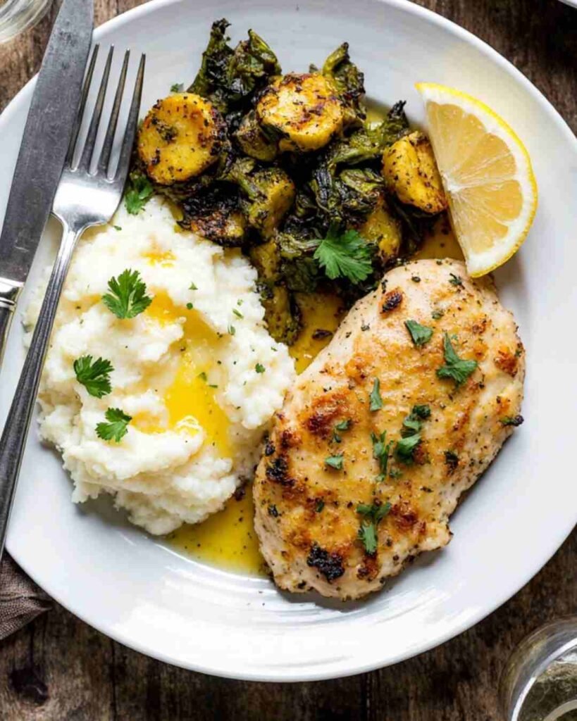 Garlic Butter Baked Chicken Breast