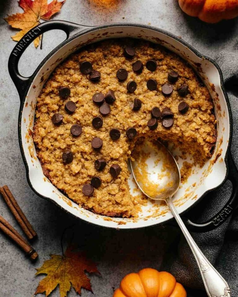 Pumpkin Baked Oatmeal