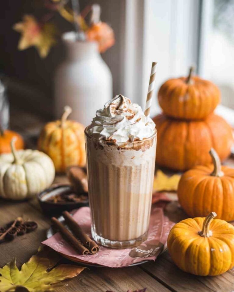 Pumpkin Spice Milkshake Recipe