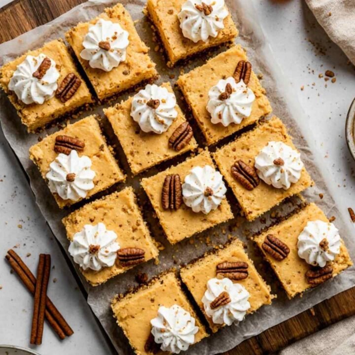 Pumpkin Cheesecake Bars