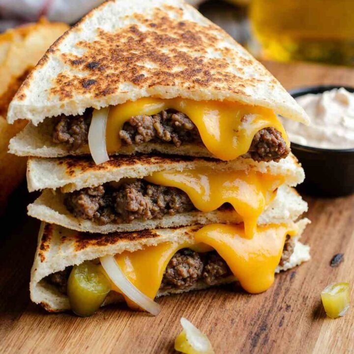 Smashburger Quesadillas Recipe