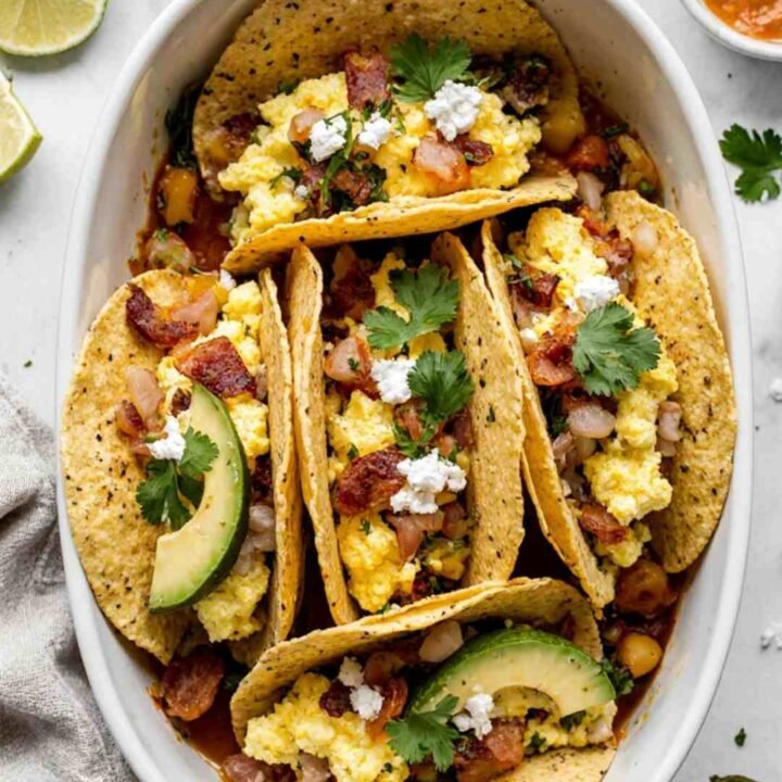 Tasty Baked Breakfast Tacos
