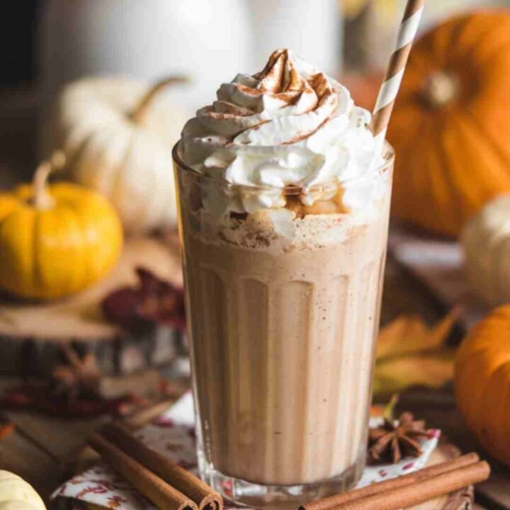 The Best Pumpkin Spice Milkshake