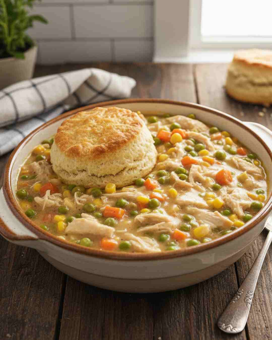 Easy Slow Cooker Chicken Pot Pie – Creamy & Delicious