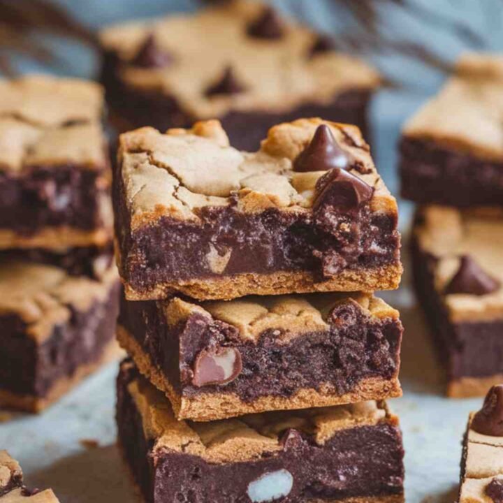 The BEST Fudgy Chewy Brookies Recipe