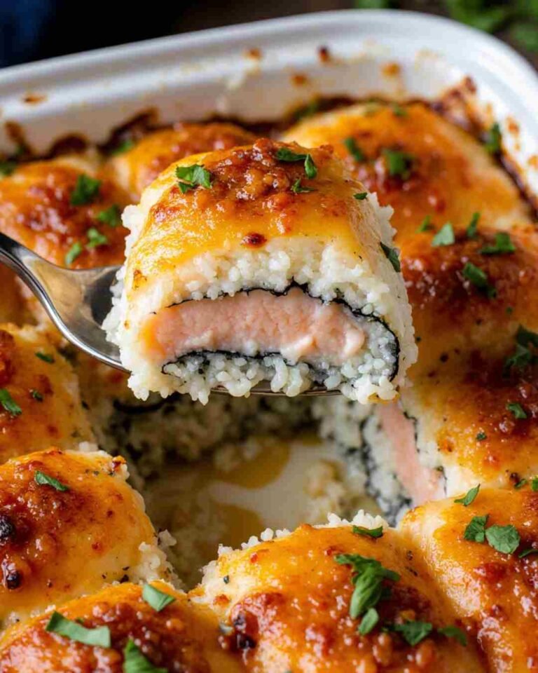 Easy Spicy Salmon Sushi Bake Recipe You’ll Love