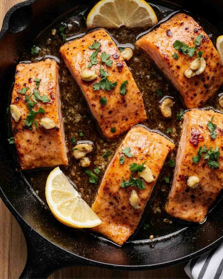 Easy Honey Garlic Salmon Recipe