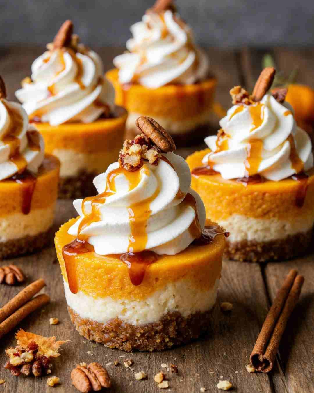 Sweet Potato Cheesecake Cups