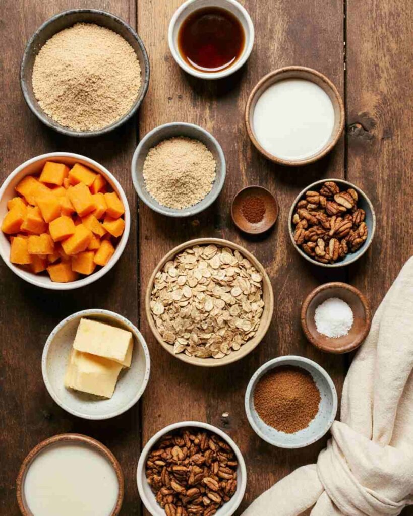 sweet potato crumble recipe