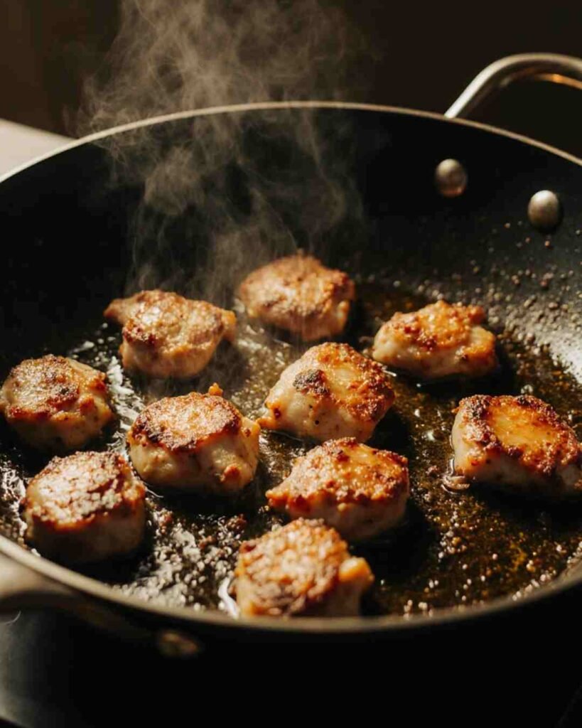 Sticky Garlic Chicken Noodles