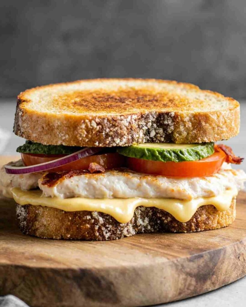 Chicken Avocado Melt Sandwich