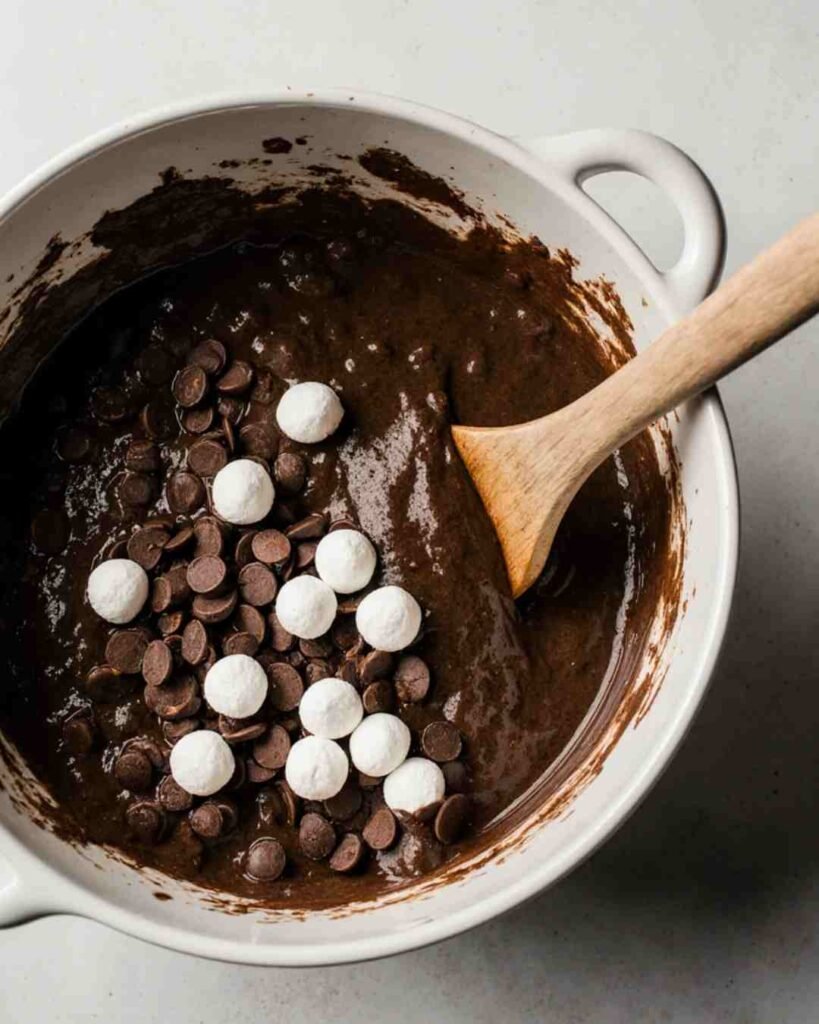 Hot Chocolate Pancakes