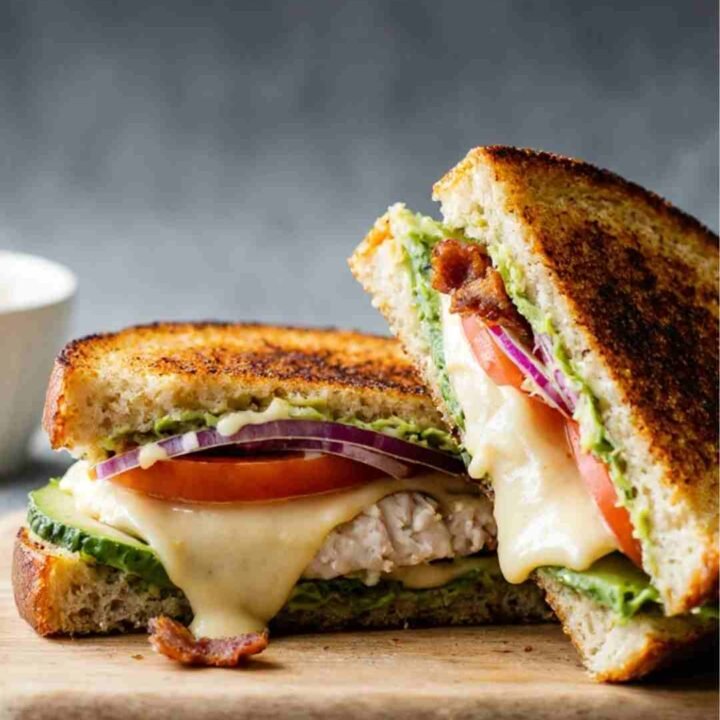 Chicken Avocado Melt Sandwich