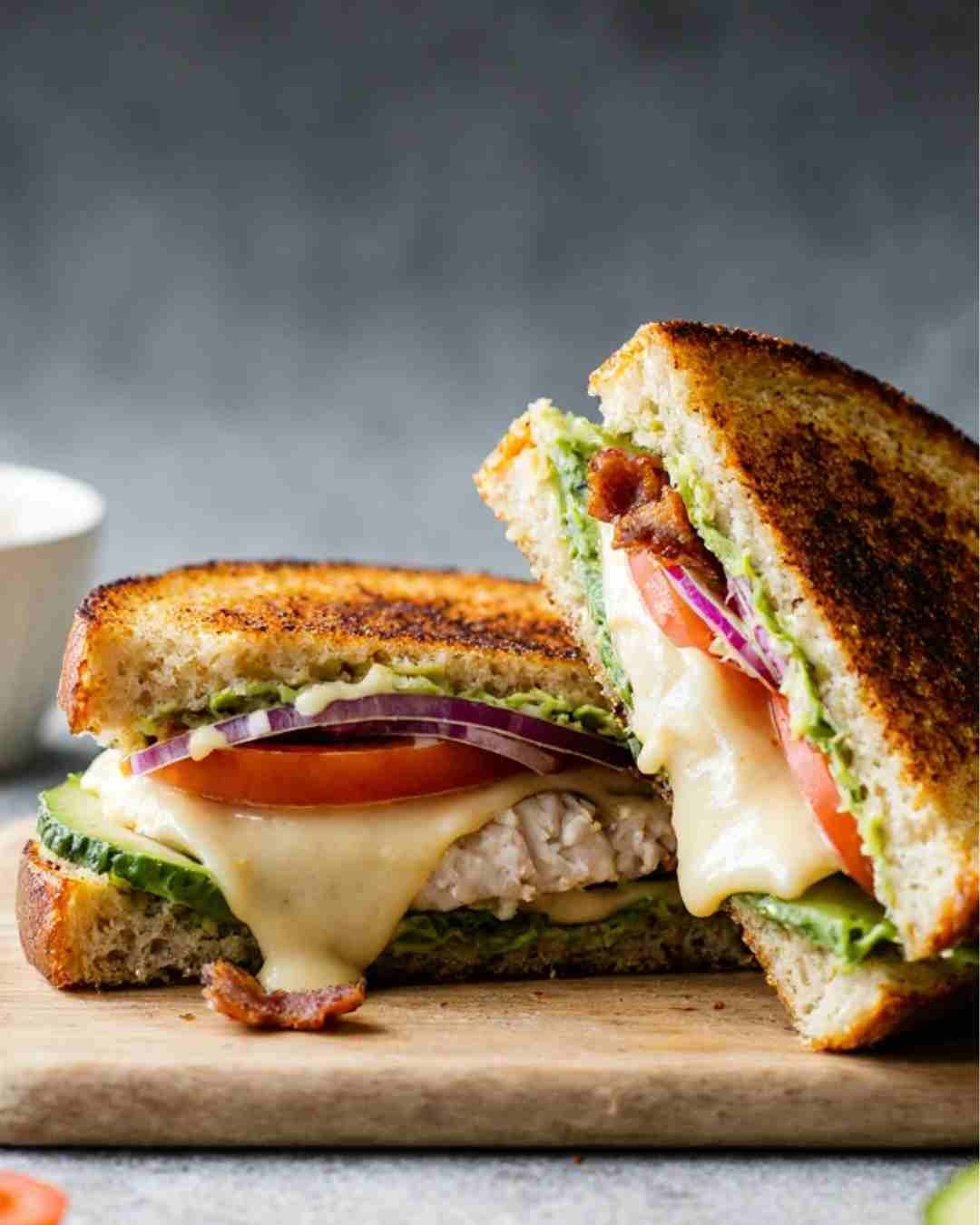Chicken Avocado Melt Sandwich