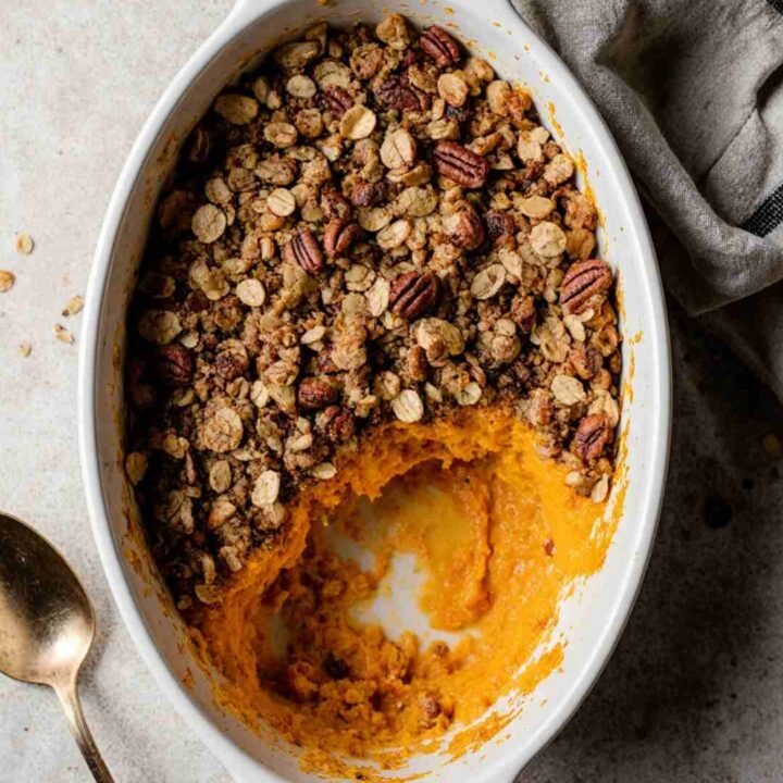 sweet potato crumble recipe
