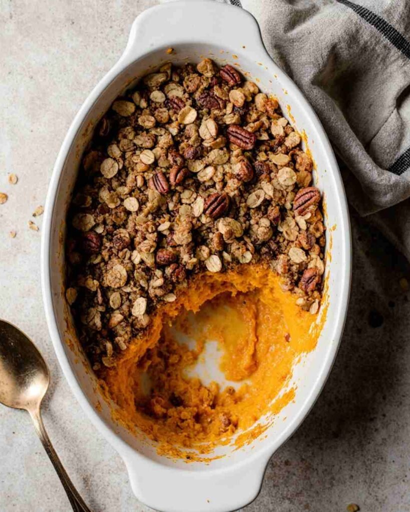 sweet potato crumble recipe