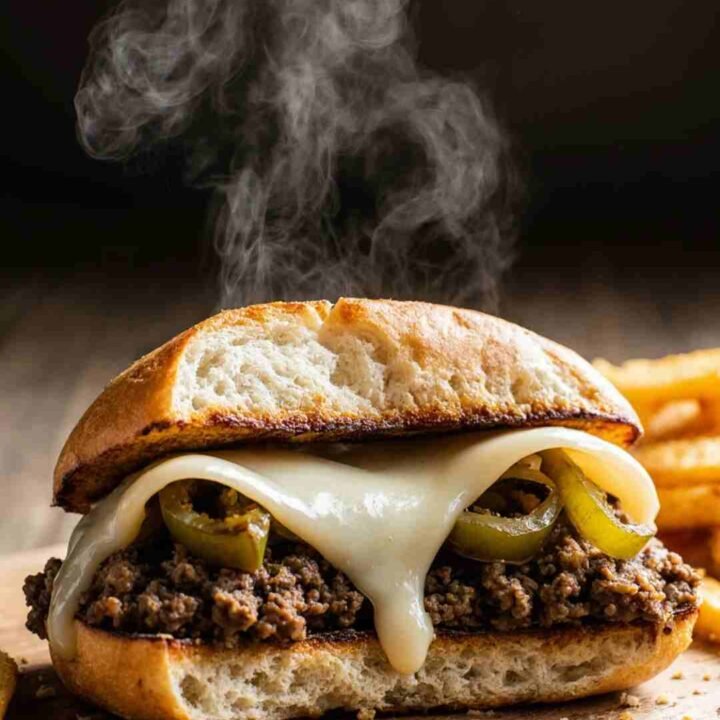 Ground Beef Philly Cheesesteak Recipe