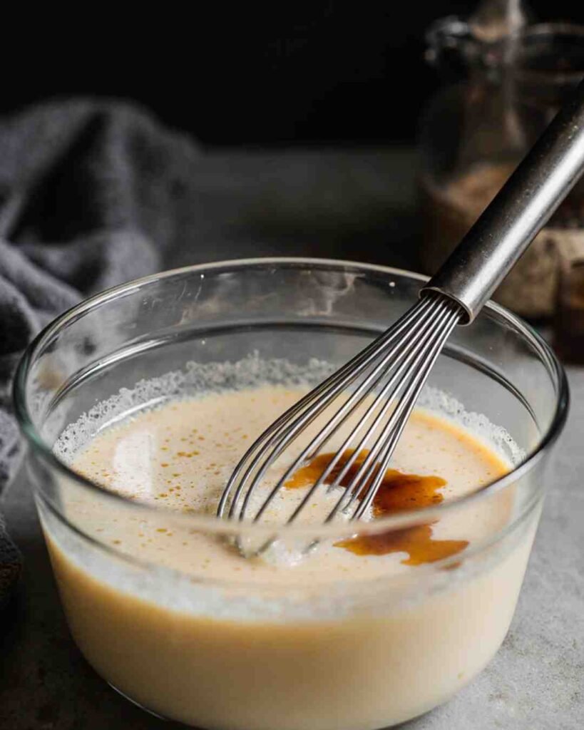 Creamy Eggnog Pancakes