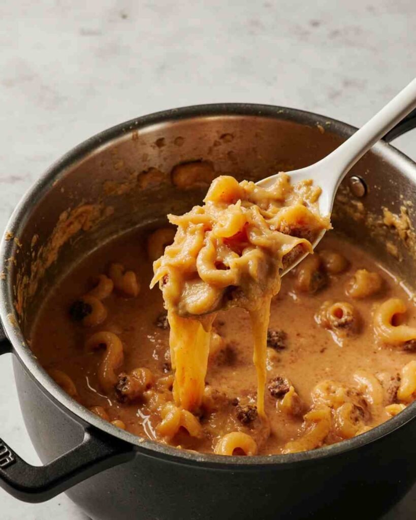 one-pot cheeseburger macaroni