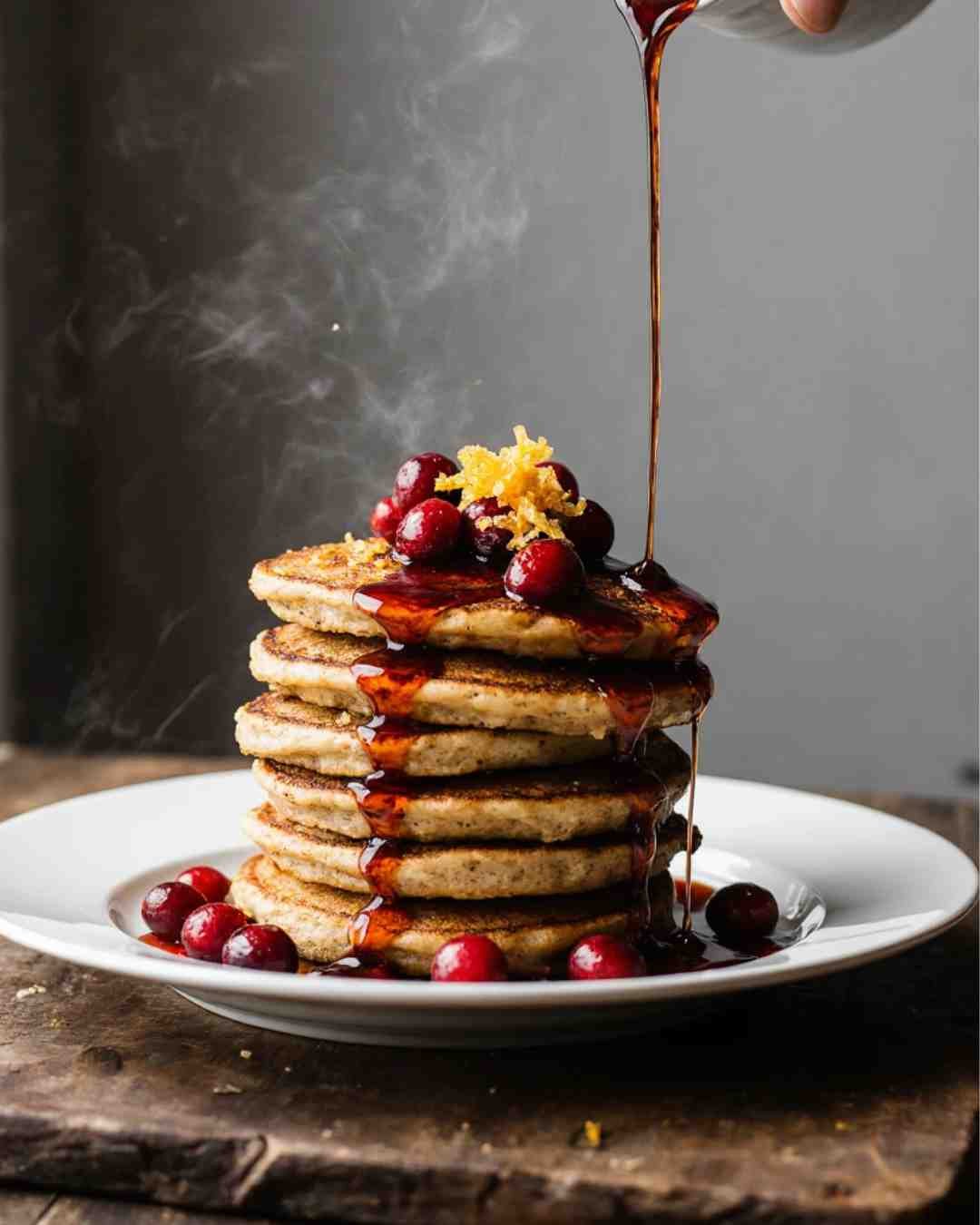 Cranberry Orange Pancakes