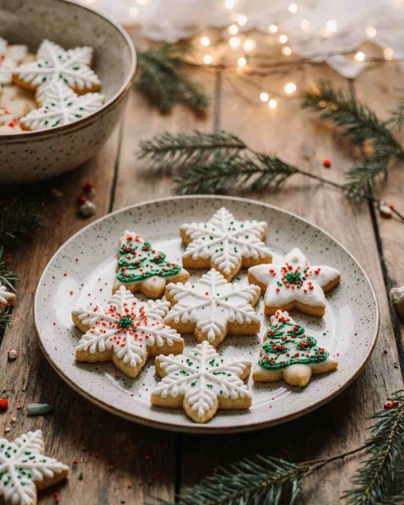 Soft Christmas Sugar Cookies