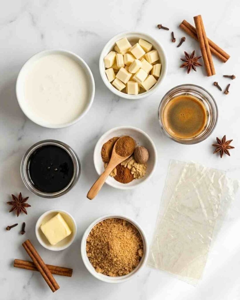 Gingerbread Latte Mousse Domes