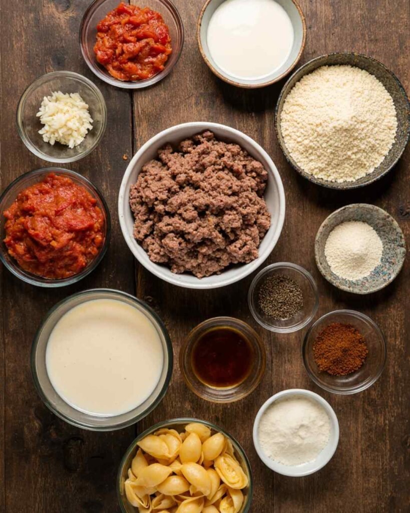 Creamy Beef and Shells Recipe