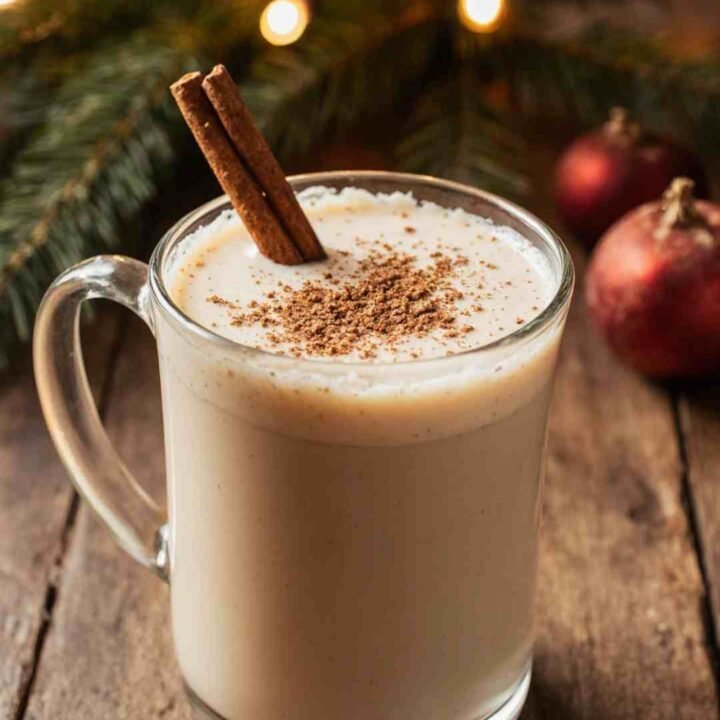 Old-Fashioned Homemade Eggnog Recipe