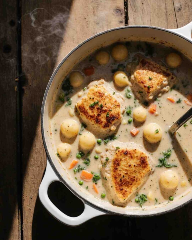 one pot gnocchi chicken pot pie
