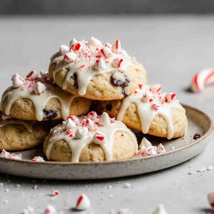 White Chocolate Peppermint Cookies