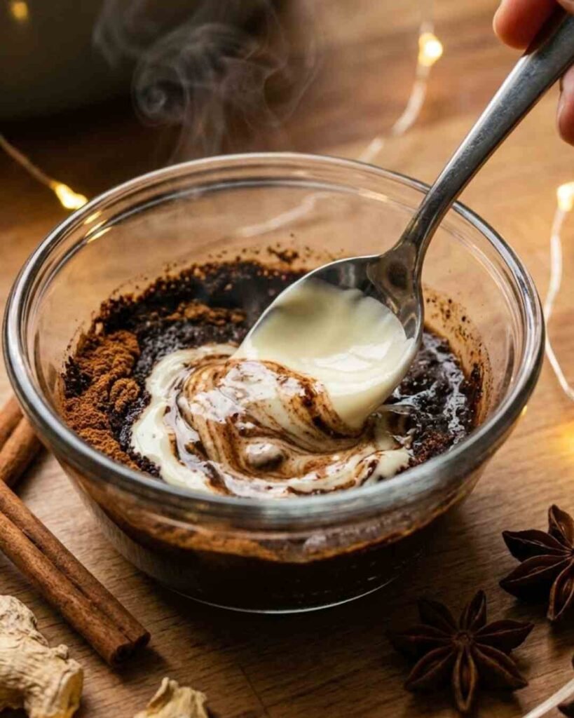 Gingerbread Latte Mousse Domes