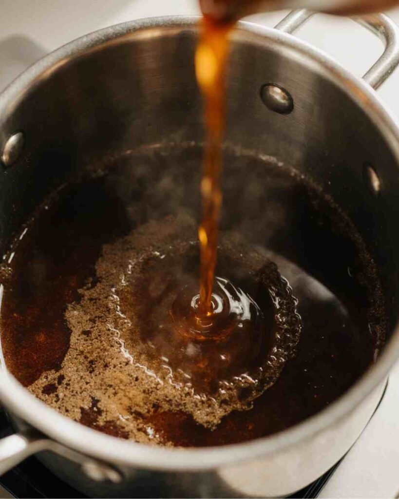 gingerbread martini mocktail