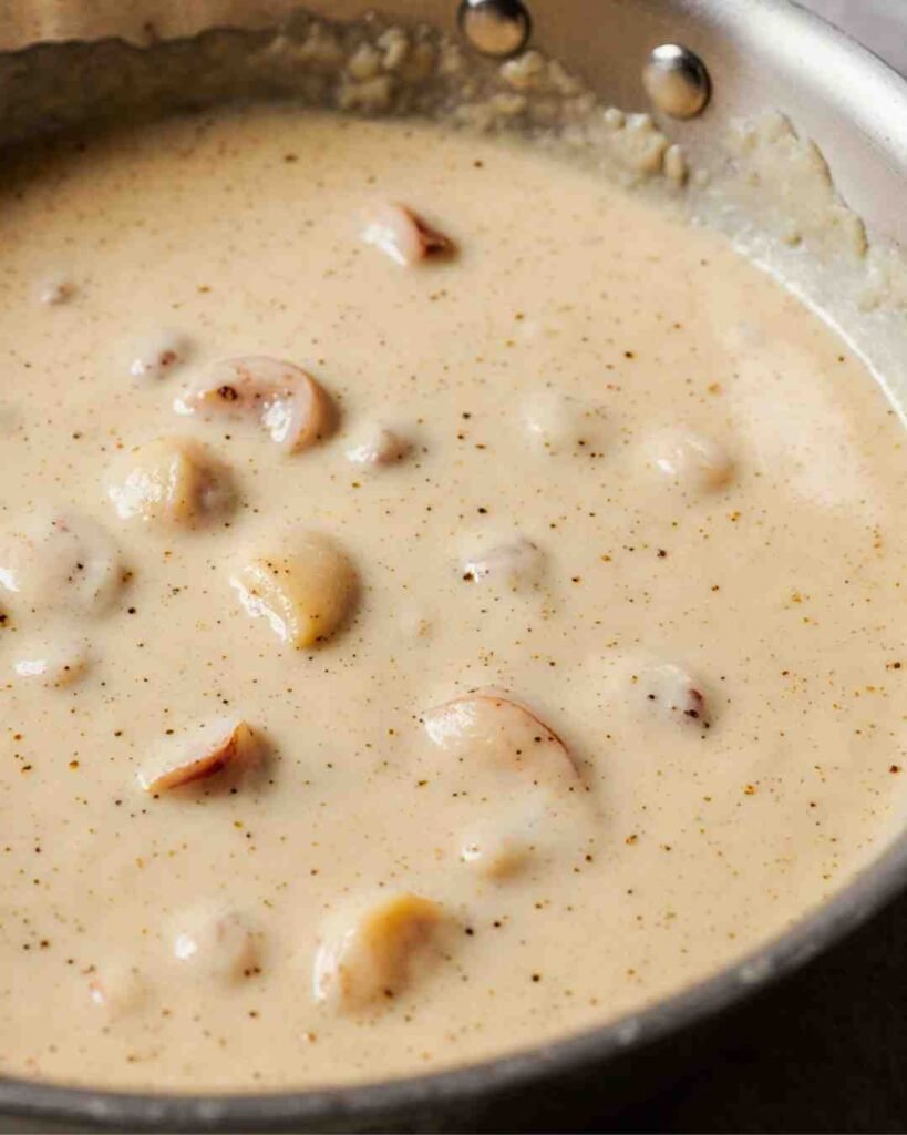 Creamy Garlic Salmon Pasta