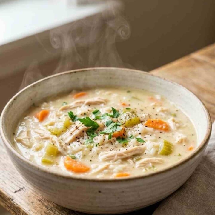 Creamy Chicken and Rice Soup
