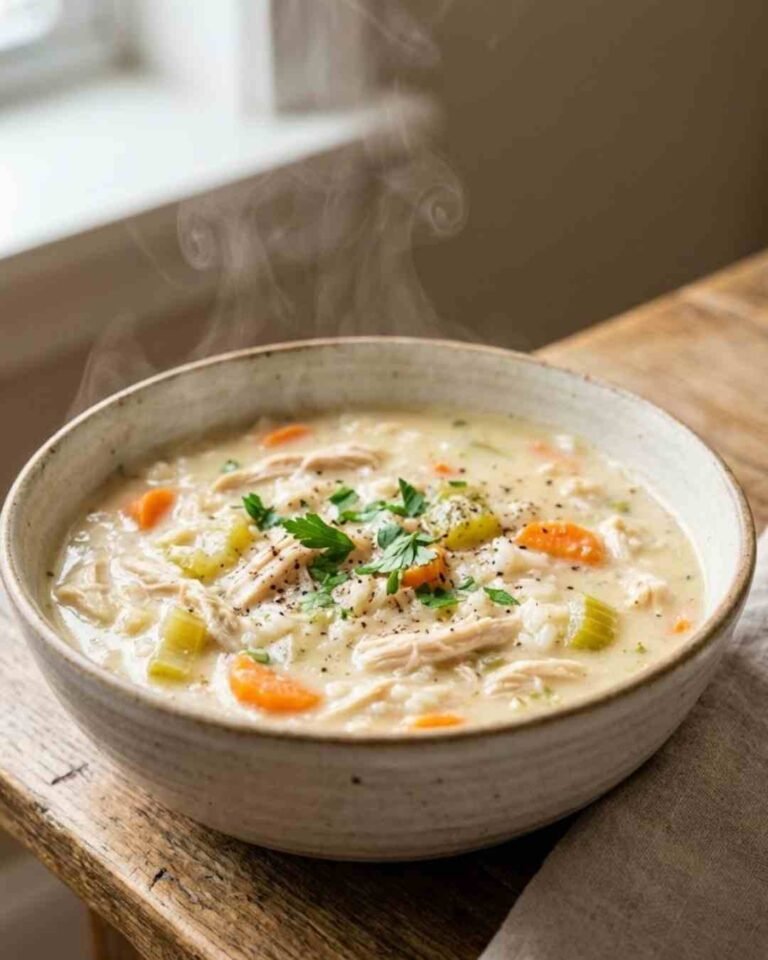 Creamy Chicken and Rice Soup