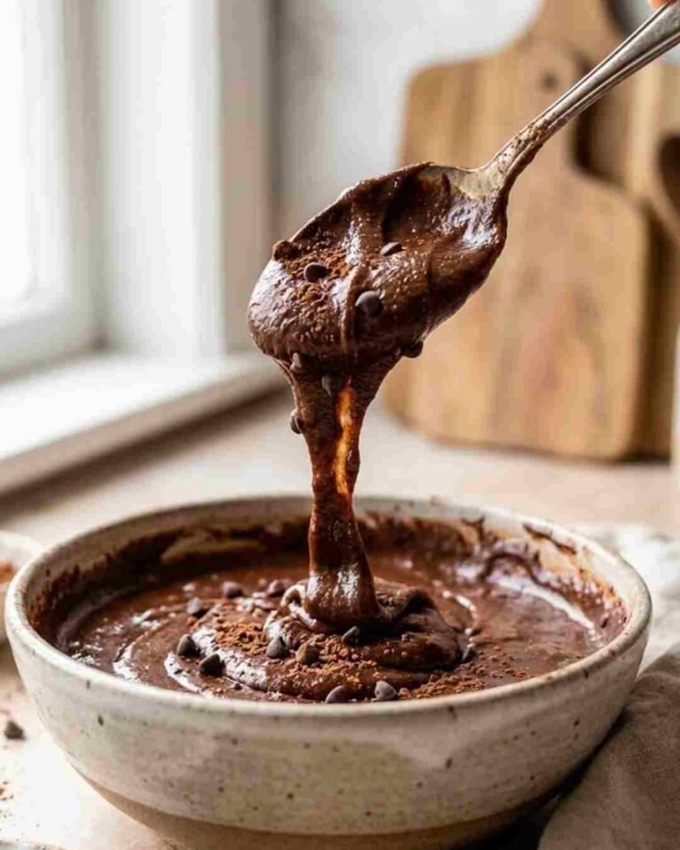 Edible Brownie Batter ( No Eggs, No Baking!)